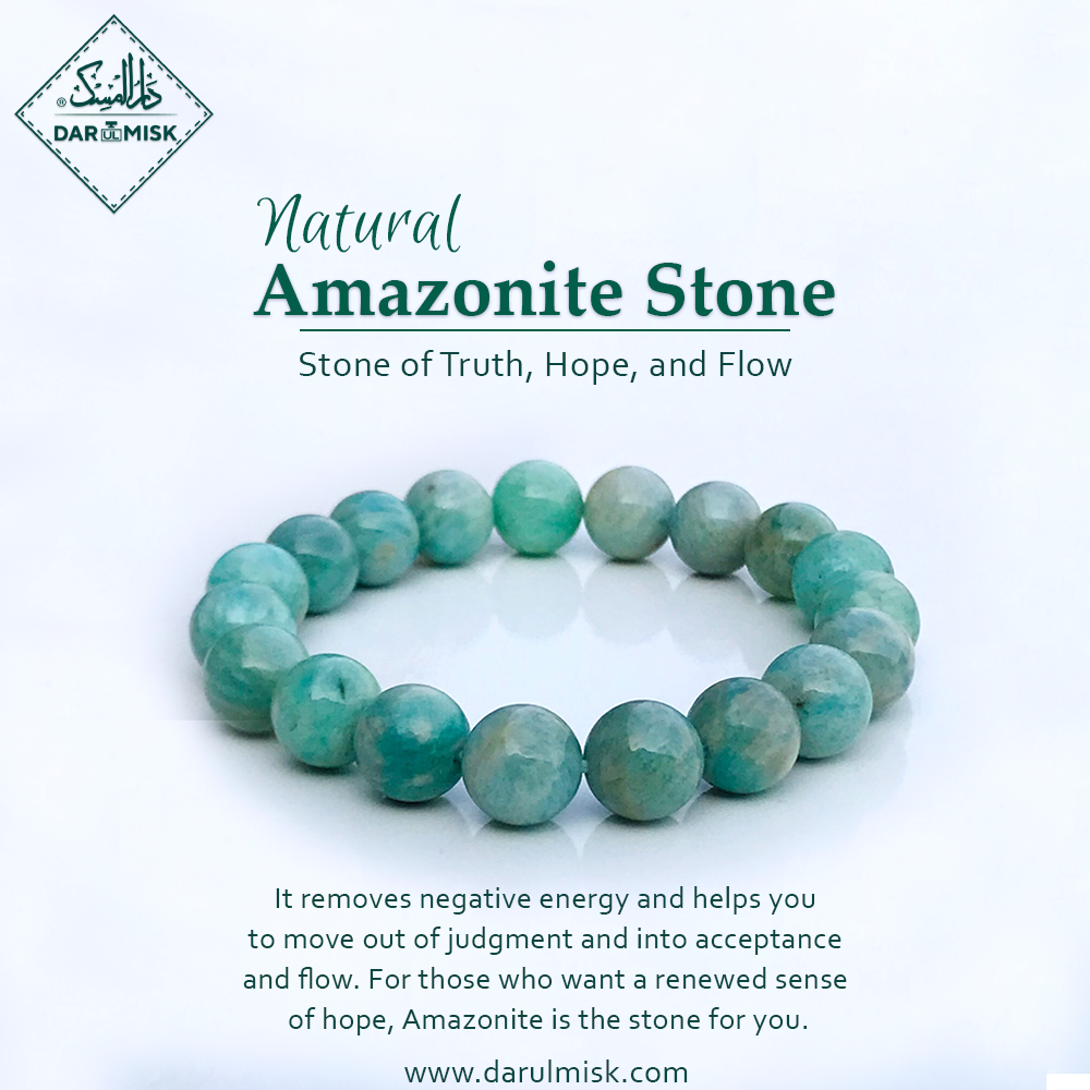 Natural Amazonite Stone Tasbih