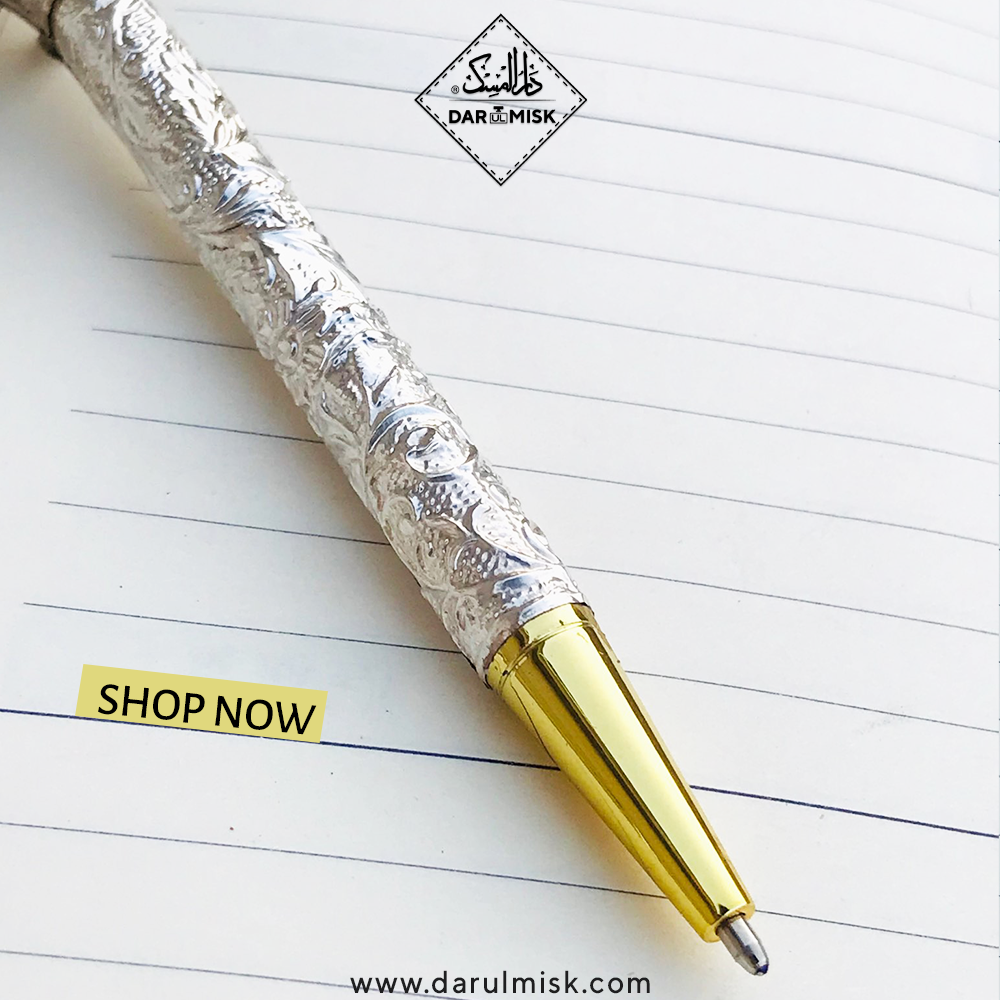 King Silver Luxury Pen | Balpoint | Handmade