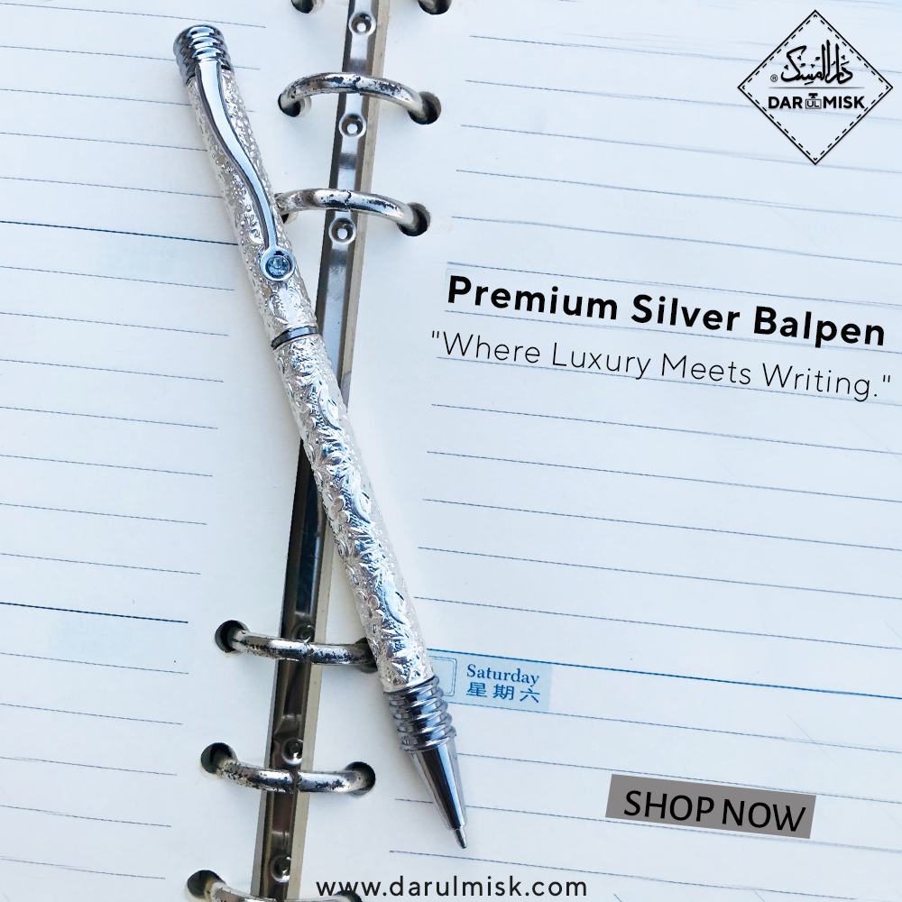 Premium Silver Luxury Pen | Balpoint | Handmade