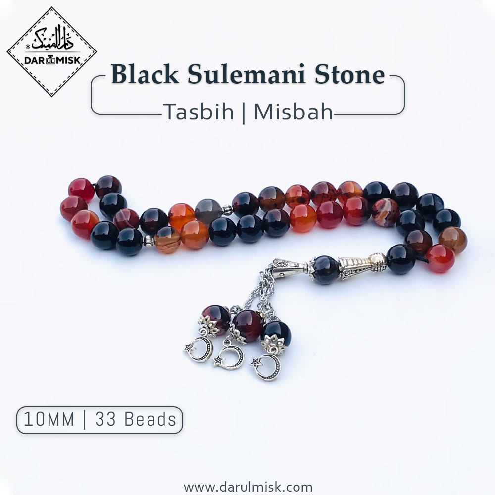 Sulemani Aqeeq Tasbih