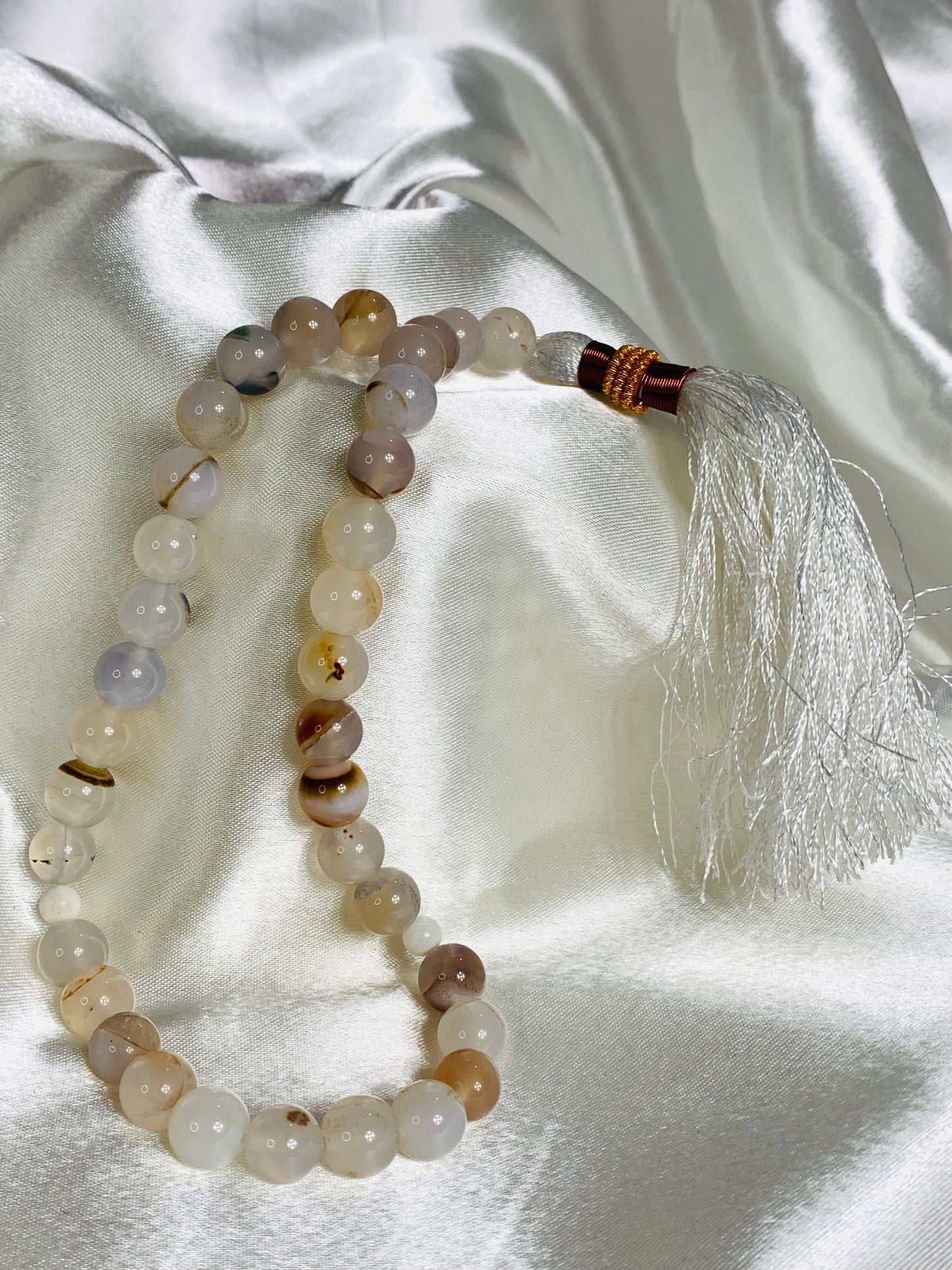 Najaf Shajri Aqeeq Tasbih – Premium Islamic Prayer Beads