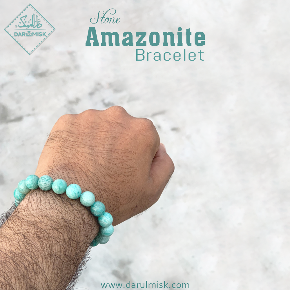 Natural Amazonite Stone Bracelet