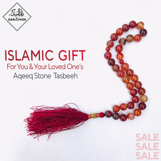 Red Aqeeq Tasbih