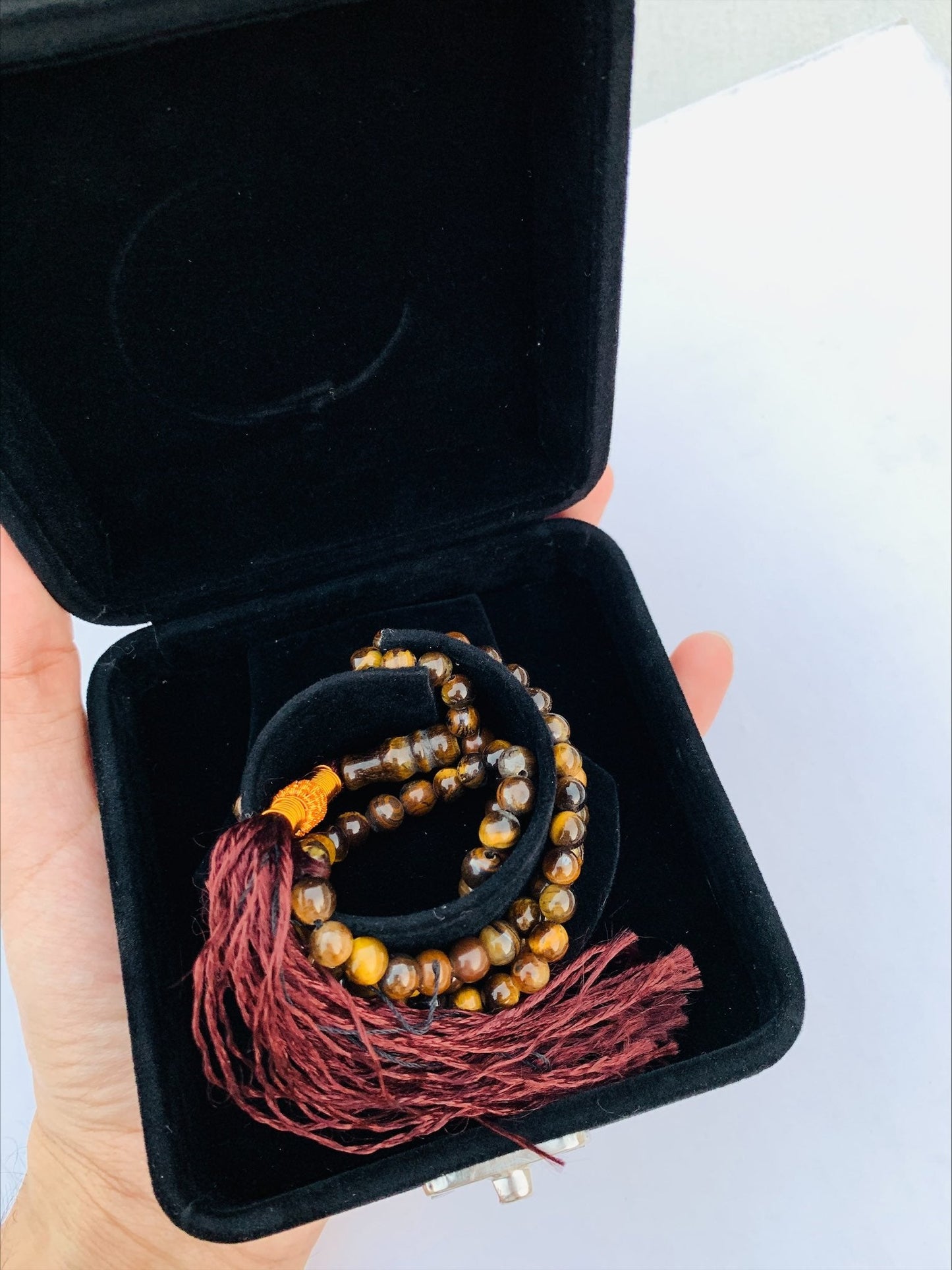 Tiger Eye Stone Tasbih | 100 Beads