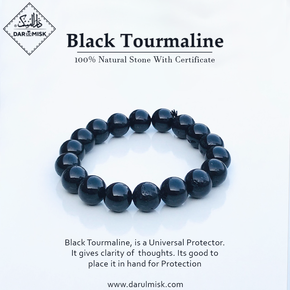 Black Tourmaline Thread Bracelet