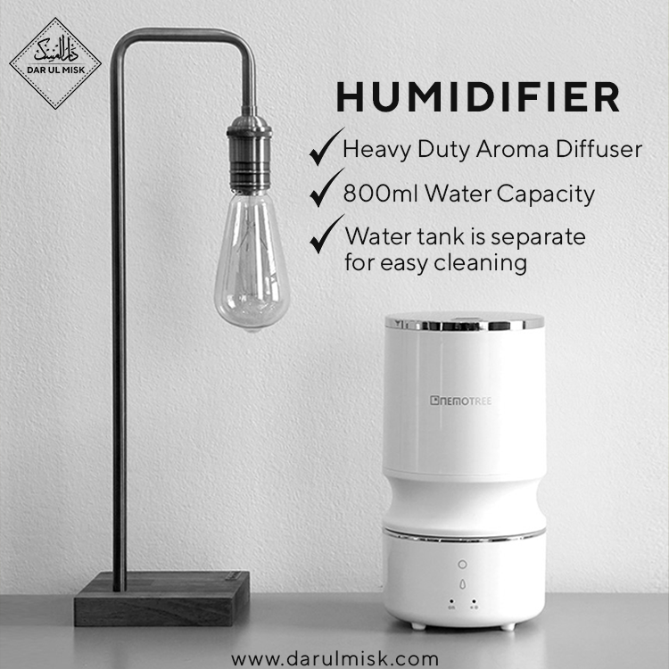 ESSENTIAL OIL DIFFUSER | HUMIDIFIER + 2 Essential Oils (Free)